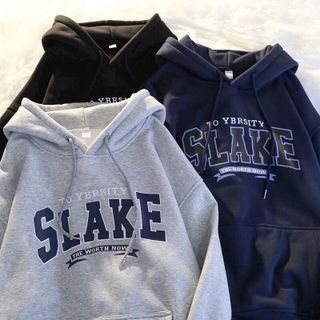 Hoodie có nón nỉ bông cao cấp dày dặn, in chữ siêu nét