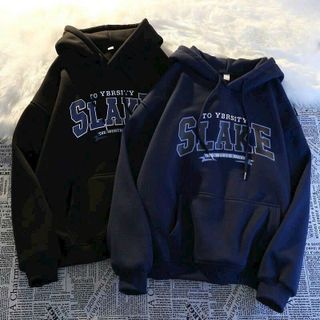 Hoodie có nón nỉ bông cao cấp dày dặn, in chữ siêu nét
