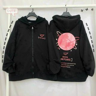 Áo Khoác Nữ Nỉ Ngoại Dày In Hình Pink Moon mặt trăng Siêu Độc Đáo Hot Trend, Áo Khoác Nỉ Chống Nắng Hút Ẩm