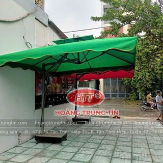 dù che lệch tâm ngoài trời giá taị xưởng sản xuất Sài Gòn