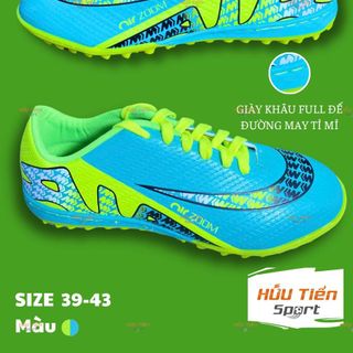 Giày Đá Banh Sân Cỏ Nhân Tạo TF, Giày Đá Bóng Thể Thao Nhiều Màu, Đế Cao Su Chống Trượt Tốt ( Mẫu Mới )