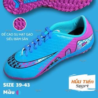 Giày Đá Banh Sân Cỏ Nhân Tạo TF, Giày Đá Bóng Thể Thao Nhiều Màu, Đế Cao Su Chống Trượt Tốt ( Mẫu Mới )