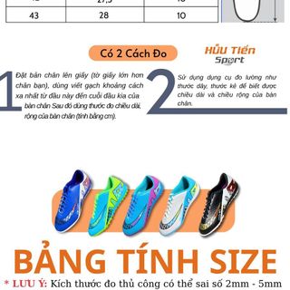 Giày Đá Banh Sân Cỏ Nhân Tạo TF, Giày Đá Bóng Thể Thao Nhiều Màu, Đế Cao Su Chống Trượt Tốt ( Mẫu Mới )