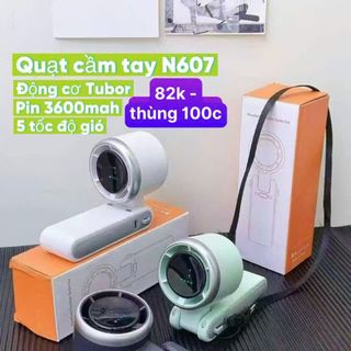 Quạt Cầm Tay N607 - Động Cơ Tubor 5 Tốc Độ Gió
