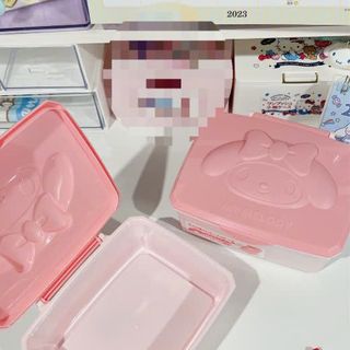 HỘP HỒNG KITTY- MELODY ĐỰNG PHỤ KIỆN, CARD HÌNH