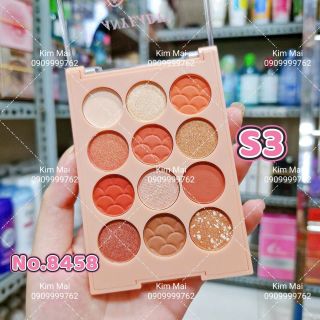 Bảng Phấn Mắt NyLaDy No.8458 S1.S2.S3