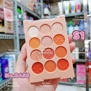 Bảng Phấn Mắt NyLaDy No.8458 S1.S2.S3
