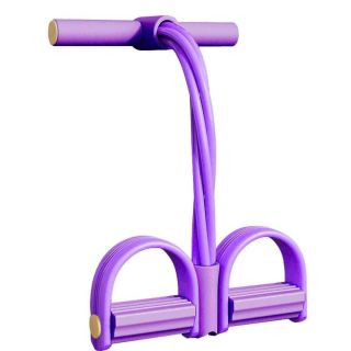 SP150 - Dây kéo thể dục 4 ống - 2 đầu vàng