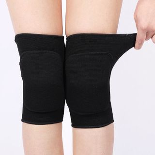 Bó Gối Thể Thao Với Miếng Lót Đệm Dày Giúp Bảo Vệ Đầu Gối Tránh Chấn Thương Chất Liệu Co Giãn