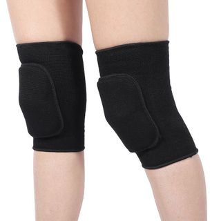 Bó Gối Thể Thao Với Miếng Lót Đệm Dày Giúp Bảo Vệ Đầu Gối Tránh Chấn Thương Chất Liệu Co Giãn