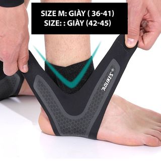 Đai Cổ Chân, Băng Cổ Chân Aolikes Giúp Bảo Vệ Mắt Cá, Cổ Chân Chơi Thể Thao, Vận Động