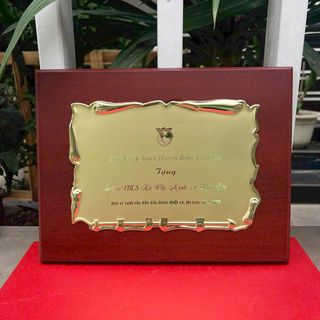 Kỷ niệm chương vinh danh gỗ đồng,biểu trưng ,bảng vàng tôn vinh