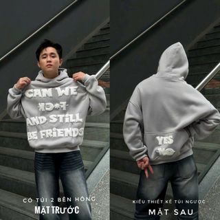 Áo Hoodie Nam Nữ In Logo Siêu Nét Chất Nỉ Cotton Siêu Dày Phong Cách Thanh Lịch Phù Hợp Mọi Lứa Tuổi
