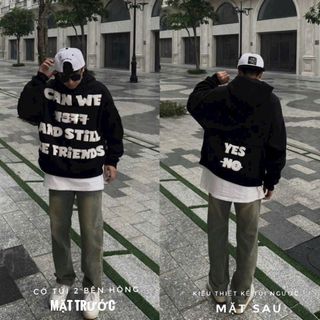 Áo Hoodie Nam Nữ In Logo Siêu Nét Chất Nỉ Cotton Siêu Dày Phong Cách Thanh Lịch Phù Hợp Mọi Lứa Tuổi