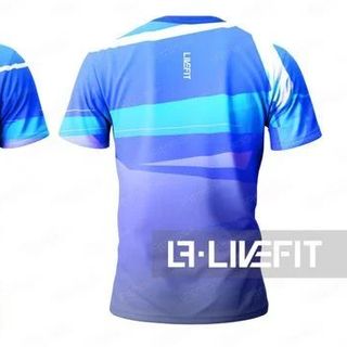 Dịch Vụ Thiết Kế Mẫu Áo Thun Chạy Bộ LiveFit