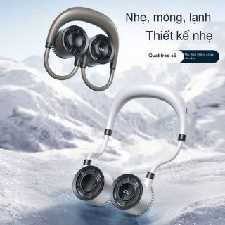 Quạt đeo cổ xoay 720 độ