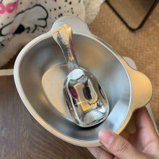 SET THÌA KHAY INOX CHỐNG NÓNG KÈM KÌA