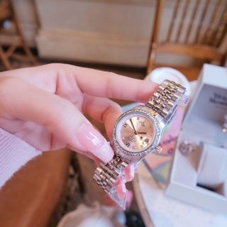 SET ĐỒNG HỒ CAO CẤP VIVIEN TRỌN BỘ TRANG SỨC HỒNG