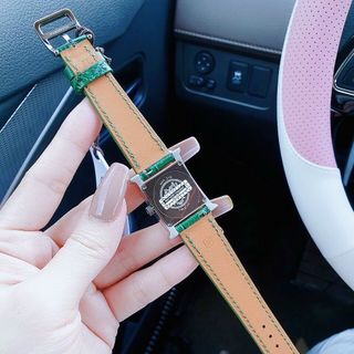 ĐỒNG HỒ NỮ CAO CẤP HERMEC ĐÍNH FULL XOÀN DÂY DA CÁ SẤU