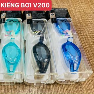 kính bơi nội địa nhật bản view v200 chính hãng  người lớn trẻ em trên 35kg