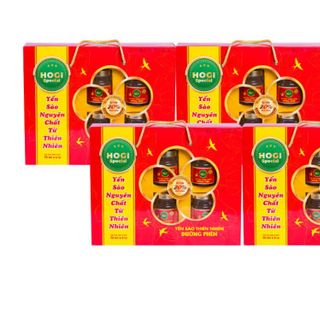 Hogi Special: 10 Hộp Yến Sào Thiên Nhiên Đường Phèn Cao Cấp 20% Tổ Yến