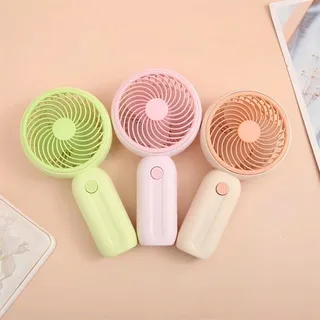 Quạt Tích Điện Mini Cầm Tay Xoắn Ốc (Thùng 50 Cái)