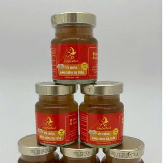 10 Hộp Nước Yến Sào Cao Cấp Long Sơn với Đông Trùng Hạ Thảo - 6 Lọ x 70ml