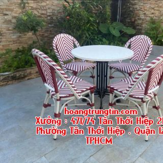 ghế mây tre nhựa cafe ngoài trời cao cấp giá rẻ