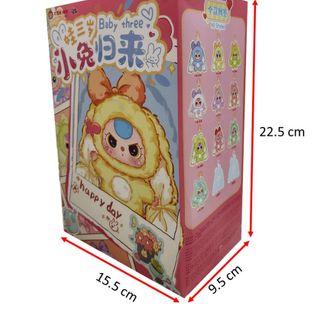 Thú nhồi bông móc khóa Baby Three - Bunny Return (Thỏ Trở Về)