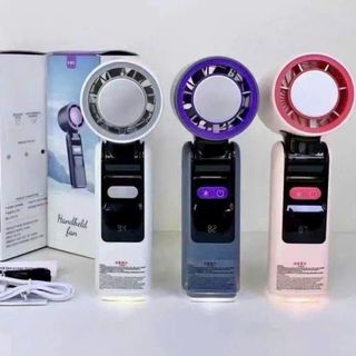 QUẠT TÍCH ĐIỆN CẦM TAY 100 CẤP ĐỘ SÒ LẠNH K801