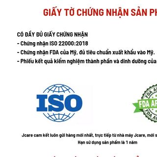 CANH DƯỠNG SINH JCare Nutritional Soup Box (8 Packs of 5g)