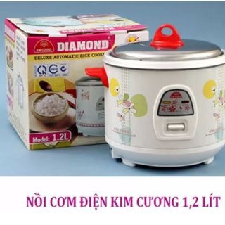 NỒI CƠM ĐIỆN 1,2L KIM CƯƠNG CHỐNG DÍNH NẮP RỜI
