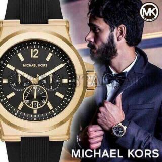 ĐỒNG HỒ NAM CAO CẤP MICHAEL K 8445 CHONOGRAP DÂY CAO SU
