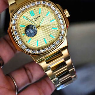 đồng hồ nam gắn đá patek