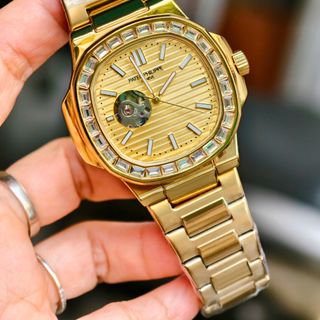 đồng hồ nam gắn đá patek