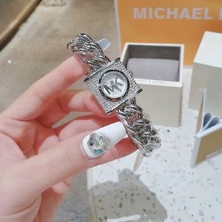 ĐỒNG HỒ NỮ CAO CẤP MICHAEL K 4711 DÂY LẮC MẶT Ổ KHOÁ