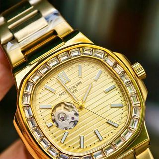 đồng hồ nam gắn đá patek
