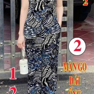 Đồ bộ Mango sát nách quần ống suông