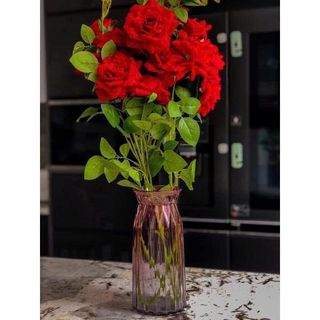 BÌNH CẮM HOA THỦY TINH DERCO 20CM