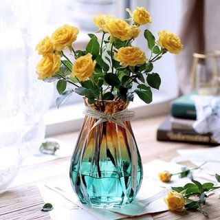 BÌNH CẮM HOA DECOR ĐA GIÁC 25CM