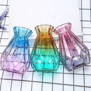 BÌNH CẮM HOA DECOR ĐA GIÁC 25CM