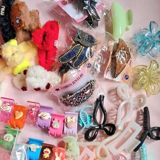 LÔ PHỤ KIỆN TÓC MIX NHIỀU LOẠI [150 HÀNG]