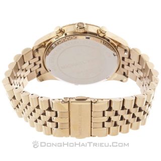 ĐỒNG HỒ NAM CAO CẤP MICHAEL K MẶT CHONOGRAP 6 KIM DÂY THÉP VÀNG FULLBOX