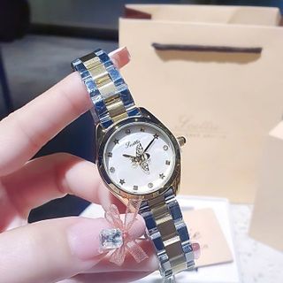 ĐỒNG HỒ NỮ CHÍNH HÃNG SCOTIE MẶT TRÒN ONG XOAY FULLBOX
