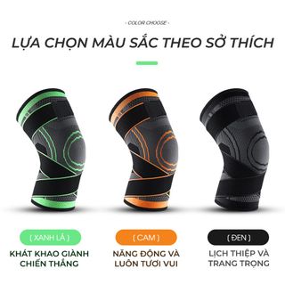 Đai Quấn Bảo Vệ Đầu Gối, Bó Gối Thoáng Khí, Đai Bảo Vệ Khớp Gối, Chơi Thể Thao, Vận Động