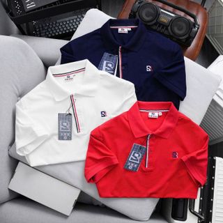 ÁO THUN CỔ BẺ THIẾT KẾ CAO CẤP FOM BODY POLO SRB01  - THỜI TRANG HC