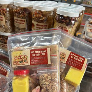 SET BÁNH TRÁNG CUỐN BƠ FULL TOPPING SIÊU NHIỀU 420G - WINNIE HOUSE