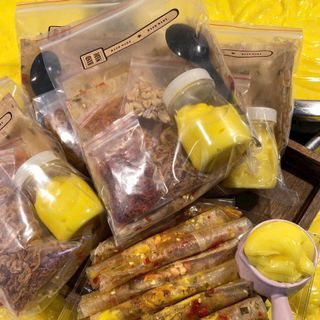 SET BÁNH TRÁNG CUỐN BƠ FULL TOPPING SIÊU NHIỀU 420G - WINNIE HOUSE