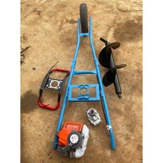 KHUNG XE ĐẨY MÁY KHOAN ĐẤT TRỒNG CÂY [NOKITECH - 2025]