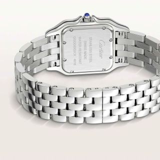 ĐỒNG HỒ NỮ CAO CẤP CATIƠ PANTHERE BẠC VIỀN HỘT